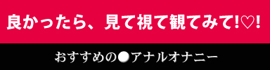 オススメ★アナニー
